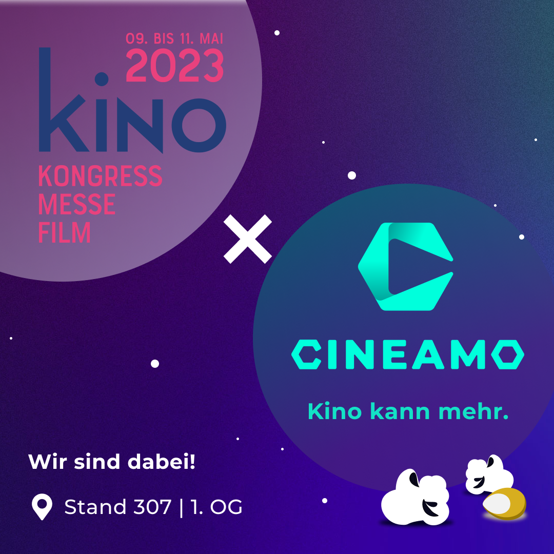 Cineamo auf der KINO 2023 in Baden-Baden